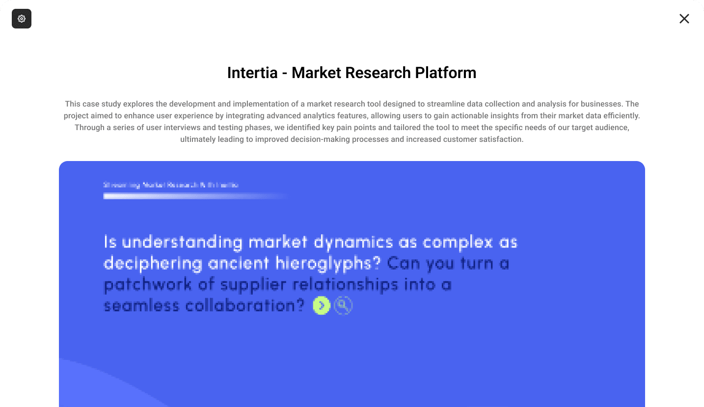 Premium Case Study Presentation (Light / Dark + Responsive)